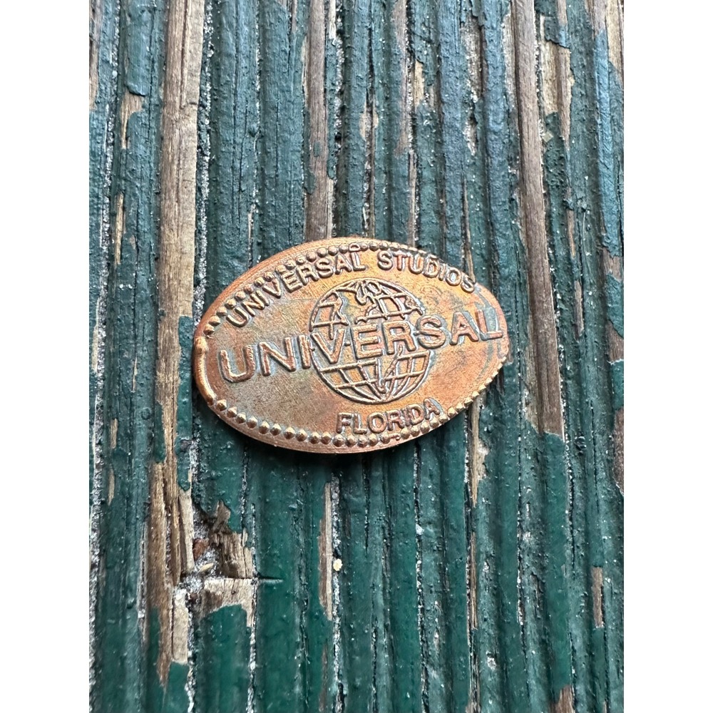 Universal Studios Florida Pressed Penny Elongated Coin Globe Logo Souvenir